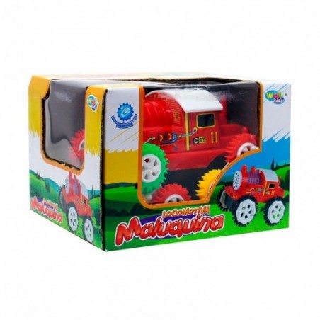 Locomotiva Trenzinho Maluquinha Brinquedo Infantil À Pilha