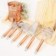 Kit Utensílios De Cozinha Inox Rose God 