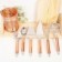 Kit Utensílios De Cozinha Inox Rose God 