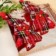 Enfeite Pendurar Árvore De Natal Estampado C/ 2 Peças