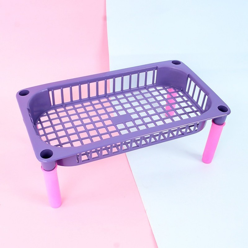 Fruteira Infantil Brinquedo C/ Pezinhos Rosa e Lilás