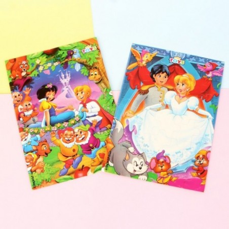 Kit 2 Jogos Quebra Cabeça Princesas Infantil C/ 30 Peças