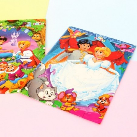 Kit 2 Jogos Quebra Cabeça Princesas Infantil C/ 30 Peças