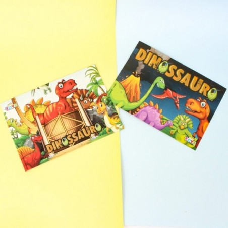 Kit 2 Jogos Quebra Cabeça Dinossauro Infantil C/ 30 Peças