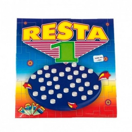 Jogo Resta Um Educativo Brinquedo Infantil C/ 33 Peças