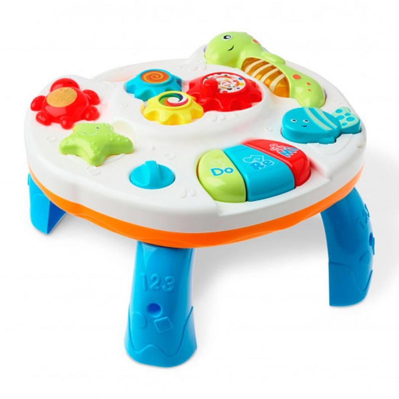 Mesinha Teclado Baby Educativa com Luz e Som - Pica Pau