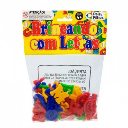 Brincando Com Letra Alfabeto Completo 26 Peças