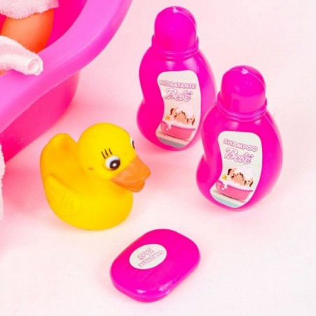 Boneca Infantil Lilly Banhinho Com Acessórios