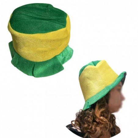 Chapéu Copa Do Mundo Cartolão Cartola Do Brasil Torcedor