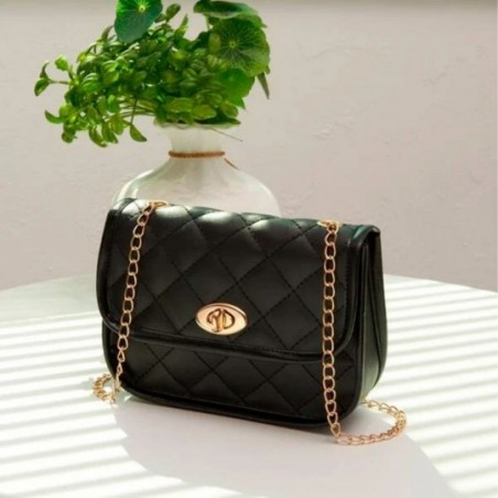 Bolsa Feminina Mini Transversal Em Matelassê C/ Travas
