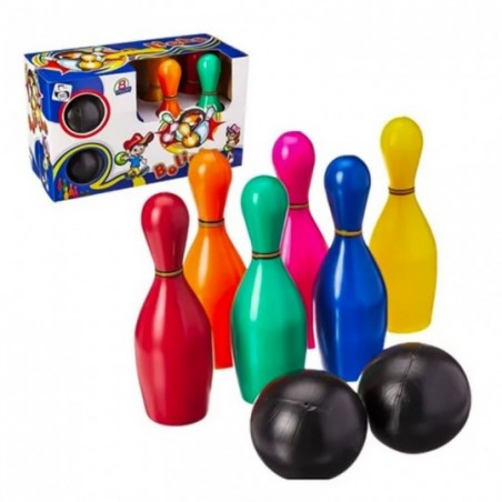Brinquedo Jogo Boliche Infantil C/ 8 Peças - Pica Pau