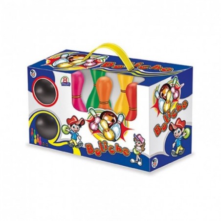Brinquedo Jogo Boliche Infantil C/ 8 Peças - Pica Pau