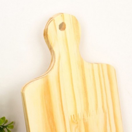 Tábua De Carne Corte C/ Cabo P/ Pendurar 32 CM x 15 CM