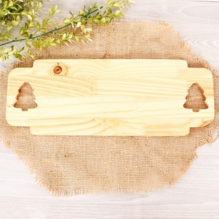 Tábua De Carne Árvore Natal Corte C/ Cabo Pendurar 25 CM x 30 CM