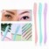 10 Kits C/ 3 Navalhas Colorida Para Designer De Sobrancelha E Rosto Unissex