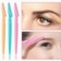 10 Kits C/ 3 Navalhas Colorida Para Designer De Sobrancelha E Rosto Unissex