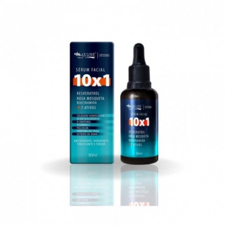 Kit 3 Sérum Facial 10 em 1 Max Love 30ml Pronta Entrega