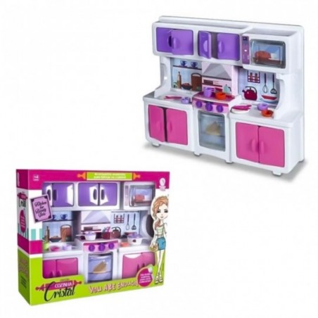 Cozinha Infantil Coleção Cristal Copa Lua De Cristal