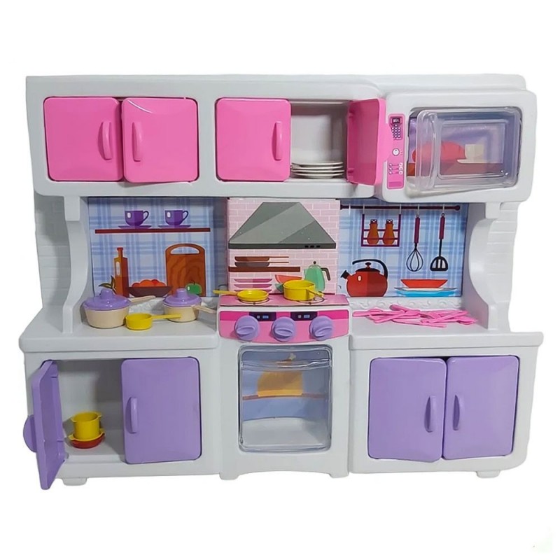 Cozinha Infantil Coleção Cristal Copa Lua De Cristal