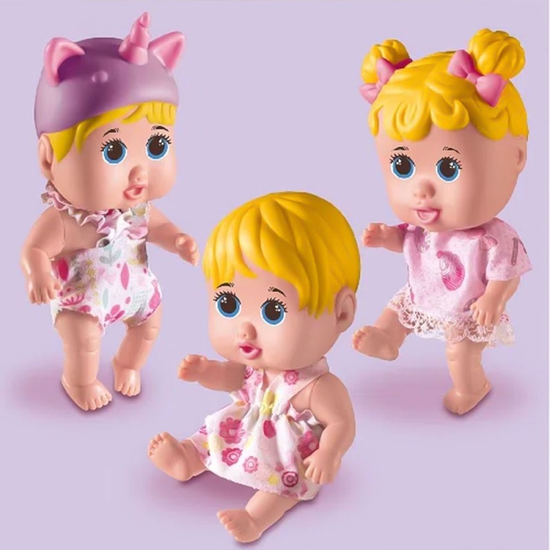 Boneca Infantil My Hair Petit Friends Milk Brinquedos 100% Vinil
