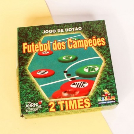 Futebol de Botão Infantil Jogo Dos Campeões 2 Times