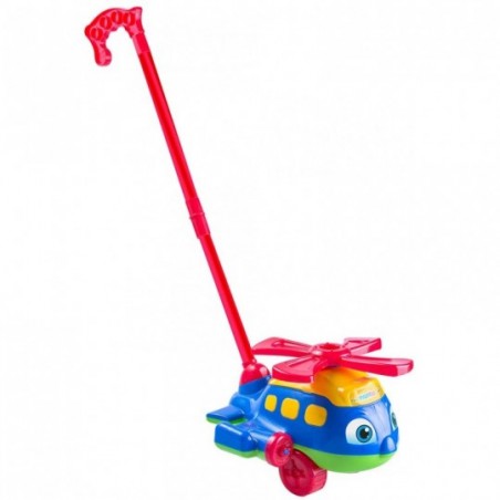 Avião Brinquedo Empurrar Push Plane Educativo Bs Toys