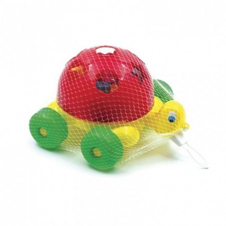 Brinquedo Educativo Tartaruga Didática C/ 13 Peças