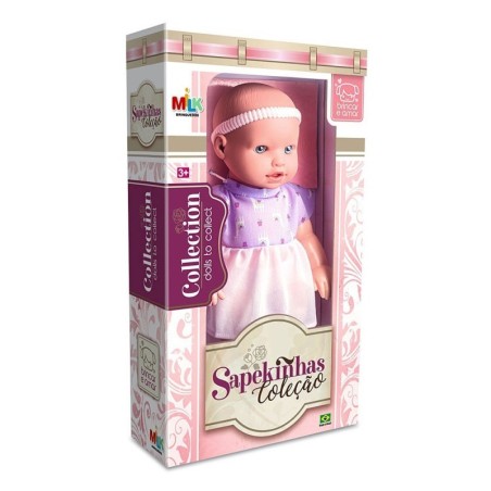 Boneca Infantil Coleção Sapekinhas MIlk Brinquedos