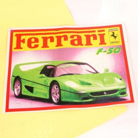 Kit 4 Super Quebra Cabeças Progressivo Carros Esportivos Infantil