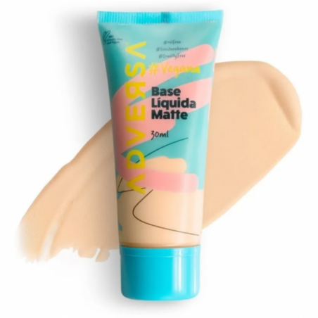 Kit 6 Bases Líquidas Matte Adversa Cores Claras