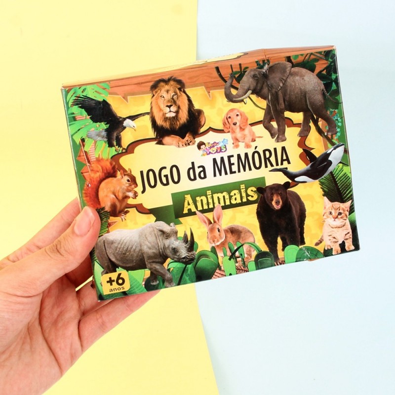 Jogo Educativo - Jogo Da Memória Animais