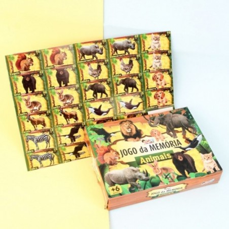 Jogo Educativo - Jogo Da Memória Animais