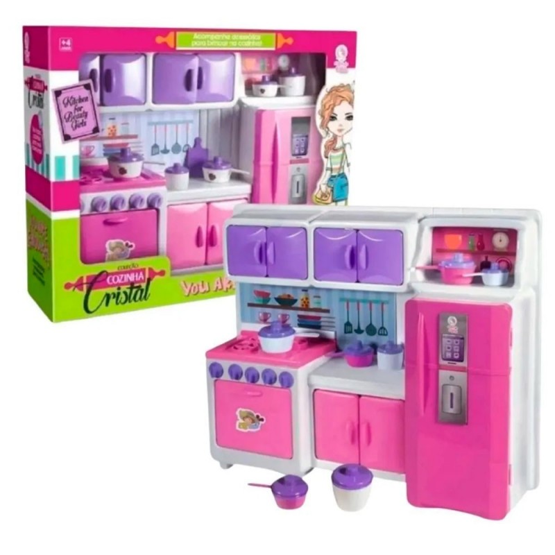 Coleção Cozinha Cristal + Acessórios Lua De Cristal