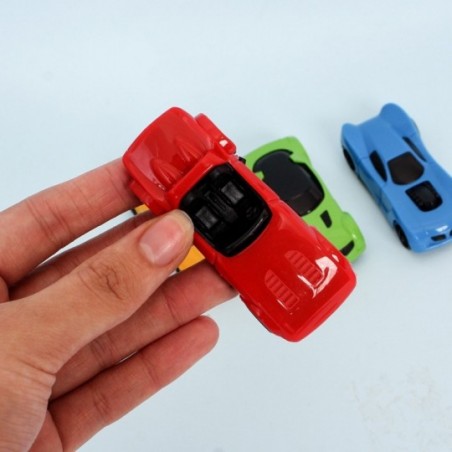Kit Com 4 Carrinhos Infantil Roda Livre Cores Variadas Bs Toys