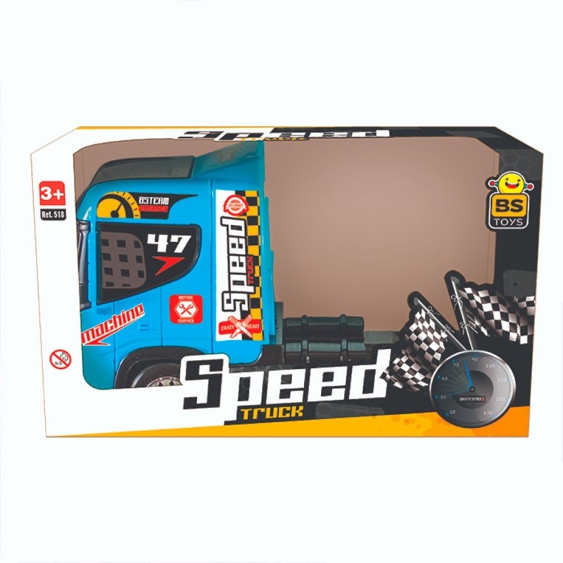 Caminhão Speed Truck 24 cm De Plástico BS TOYS