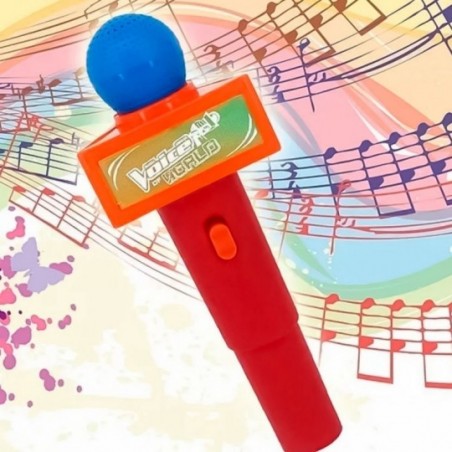 Microfone Musical Infantil À Pilha Meu Ritmo C/ Luzes