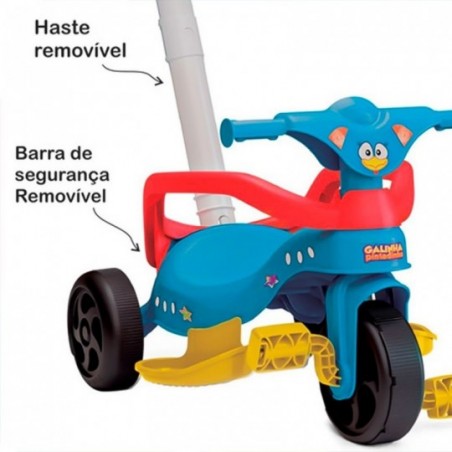 Triciclo Passeio Velotrol Infantil Meninas E Meninos 