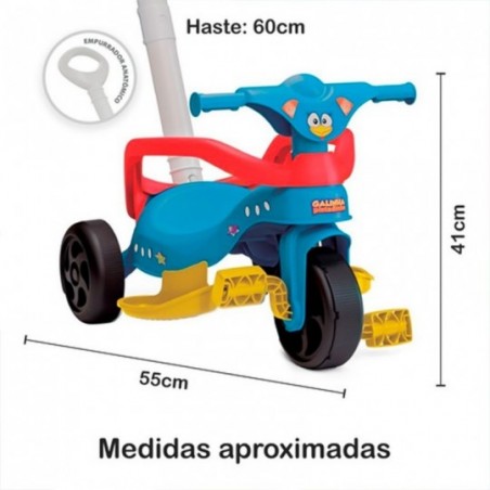Triciclo Passeio Velotrol Infantil Meninas E Meninos 