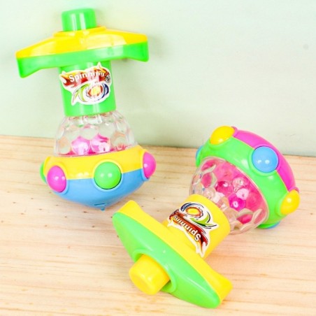 Pião De Brinquedo Infantil Com Luzes Art Brink