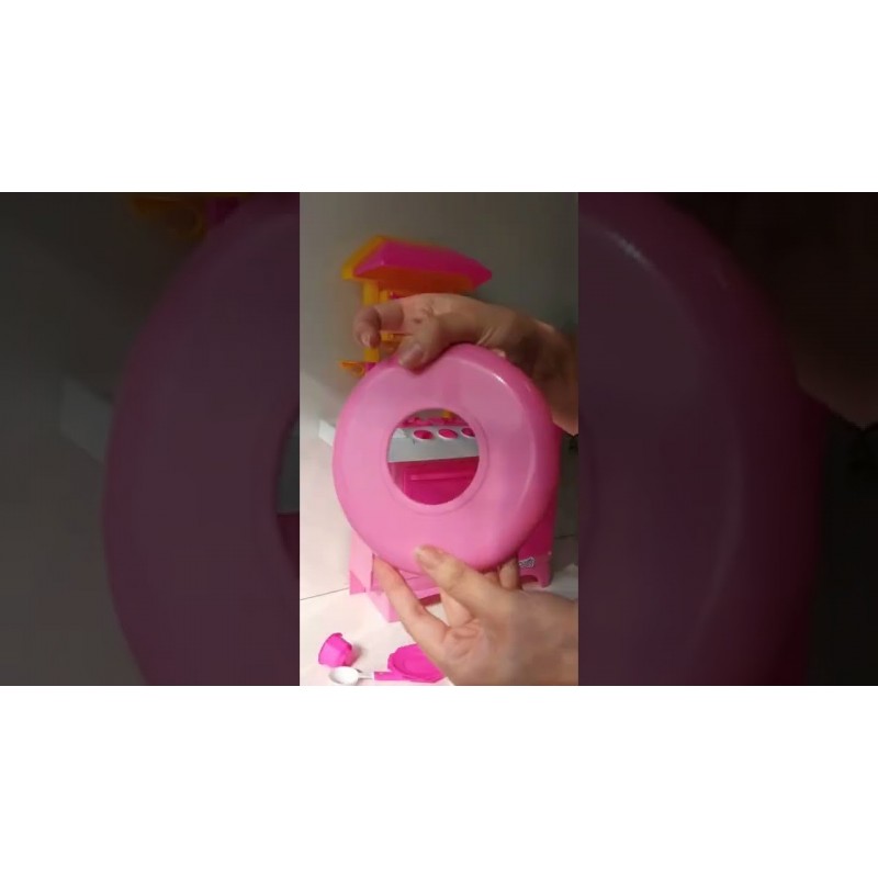 Cozinha Completa Infantil Turma Da Mônica C/ Água Magic Toys