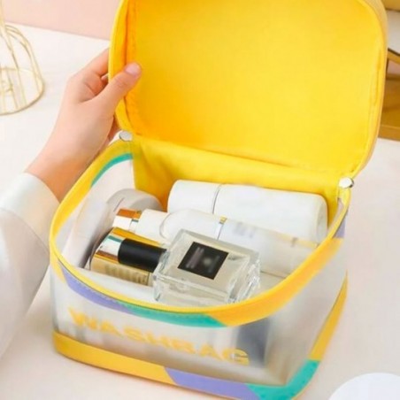 Kit 12 Bolsas Necessaire De Viagem Para Maquiagem Promoção