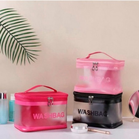 Kit 12 Bolsas Necessaire De Viagem Para Maquiagem Promoção