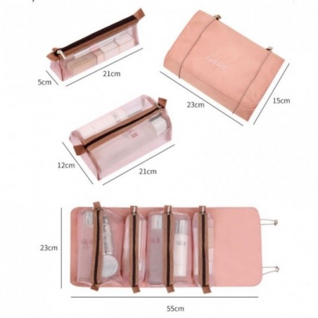Kit 12 Estojo Necessaire Para Maquiagem Promoção No Atacado