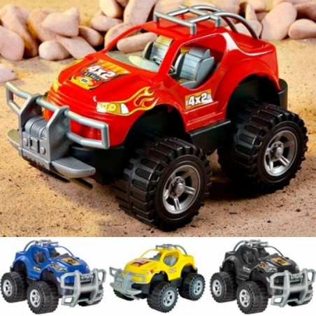 Carrinho Pick-up Off Road Rally Brinquedo Infantil Bs Toys