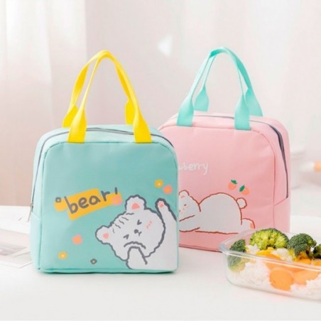 Bolsa Térmica Estampa De Desenho De Animais Portátil/Atacado
