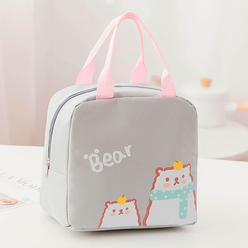 Bolsa Térmica Estampa De Desenho De Animais Portátil/Atacado