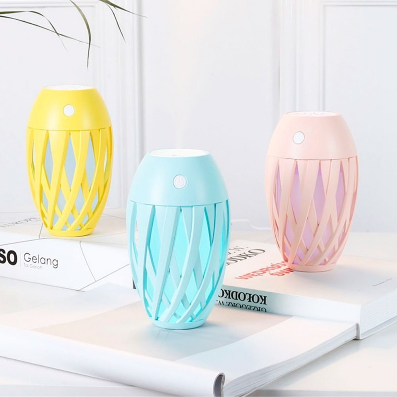 Kit C/ 4 Umidificadores Ar Difusor Aroma Purificador USB