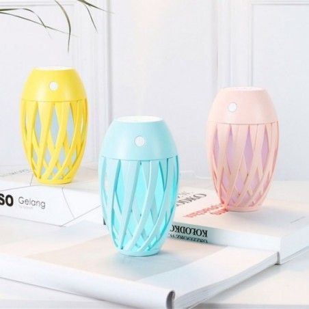 Kit C/ 4 Umidificadores Ar Difusor Aroma Purificador USB