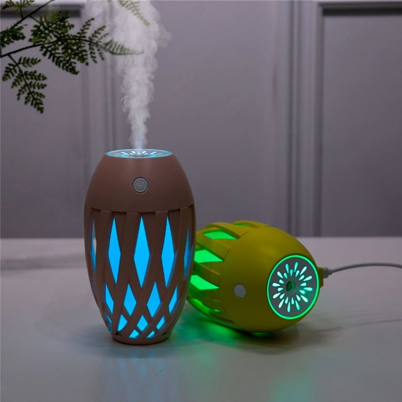 Kit C/ 4 Umidificadores Ar Difusor Aroma Purificador USB