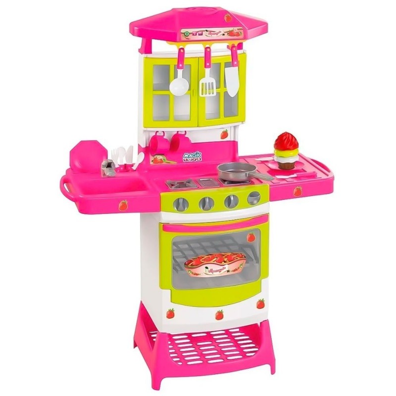 Cozinha Infantil Moranguita Completa C/ Acessórios Magic Toys